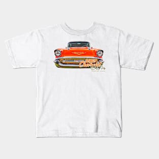 1957 Chevrolet BelAir Hardtop Coupe Kids T-Shirt